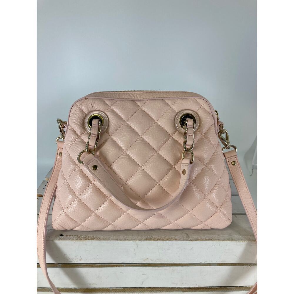 KATE SPADE PINK PUFFED QUILTED LEATHER CROSSBODY BAG (ASIS) - Picture 3 of 16